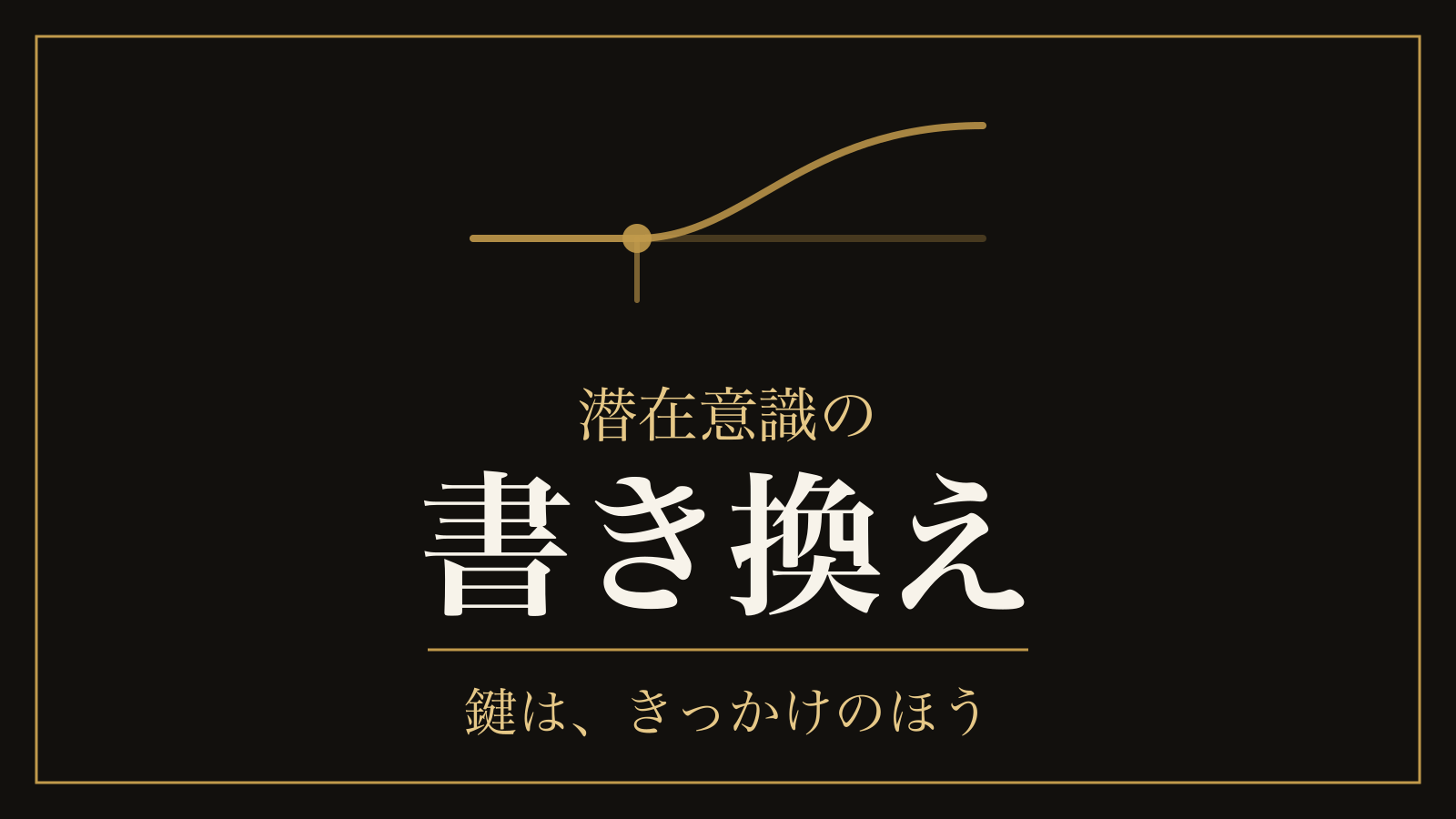 潜在意識の書き換え方|念じても変わらない理由と、中央値66日の本当の手順
