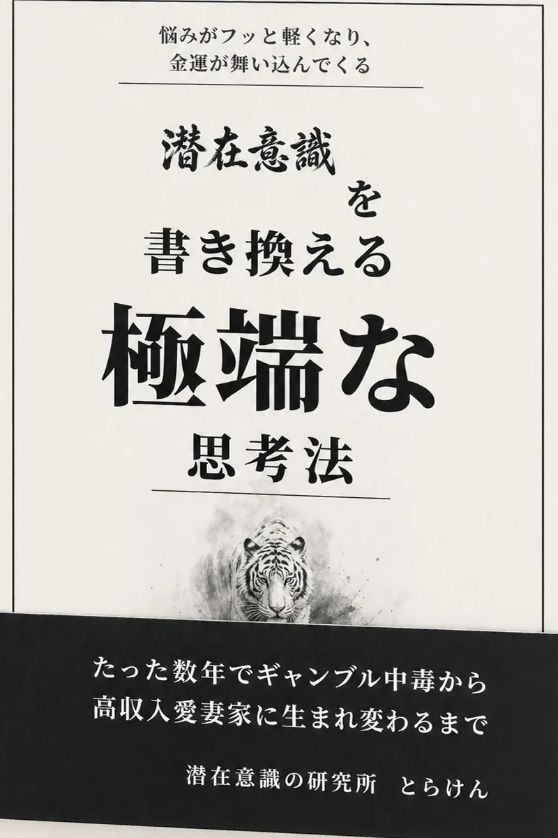 電子書籍『潜在意識を書き換える極端な思考法』